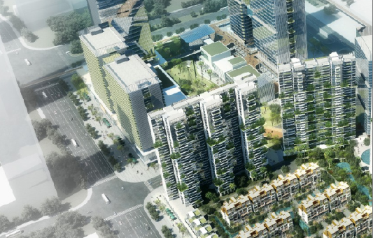 中港国际珠宝城商业设计——城市山谷：用自然环境来重新定义商业价值